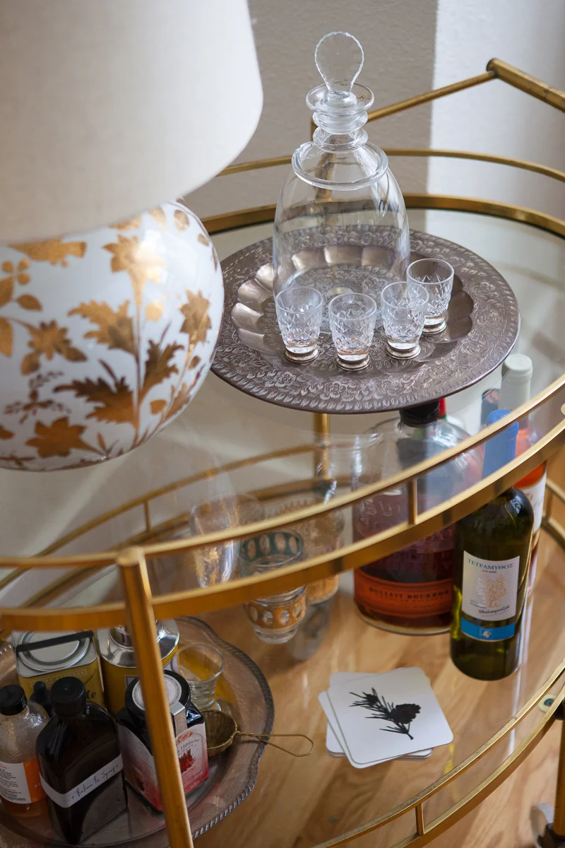 2. Making my home feel as welcoming and homey as possible is a huge priority to me. I like to find out what my friends and guests like to drink and have it available whenever they come over. 