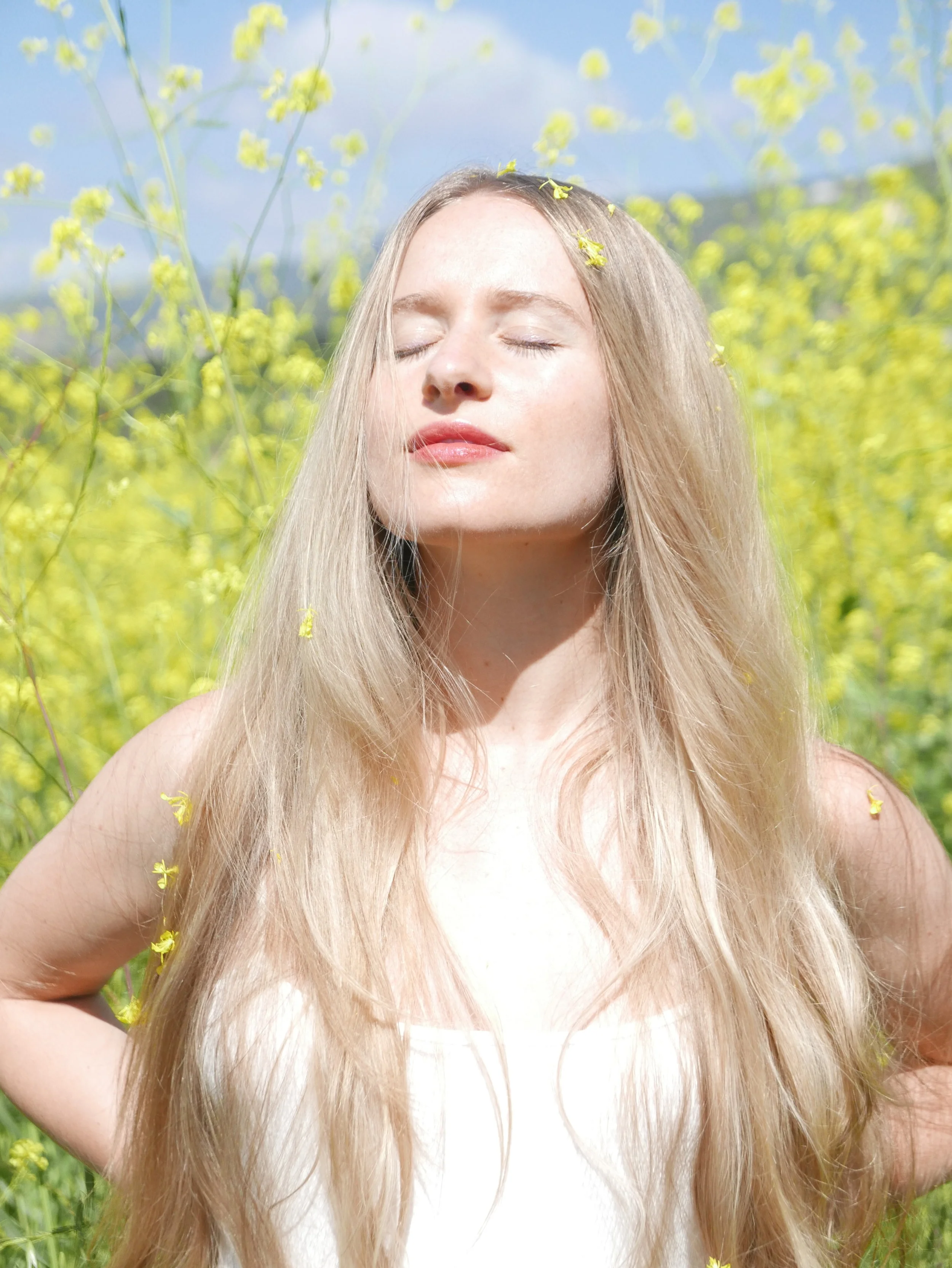 flowers in my hair...