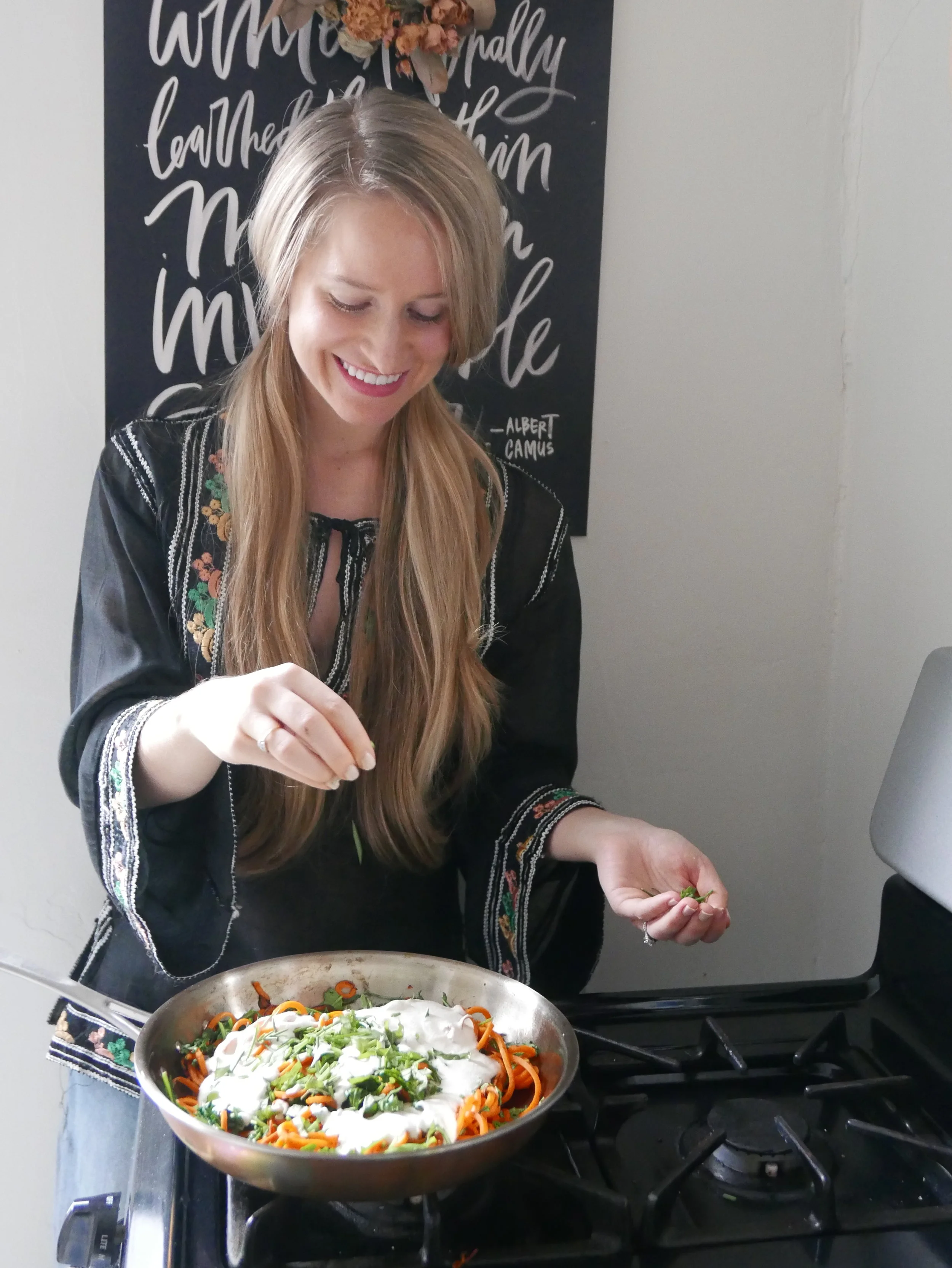 Spicy Sweet Potato Pasta 