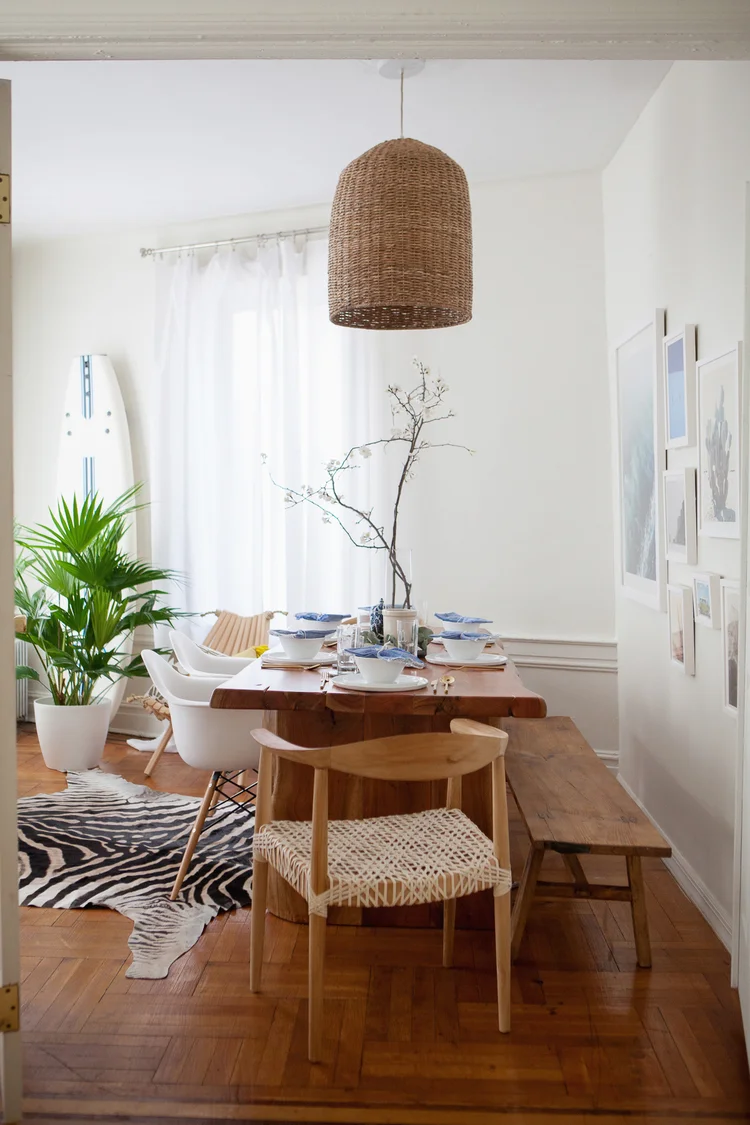 Our dining room makeover in Domino Magazine.