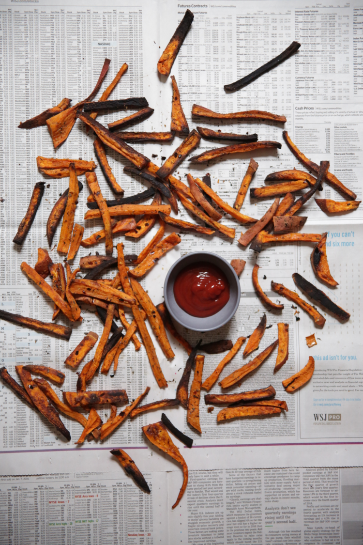 being cook: Spicy Sweet Potato Fries 