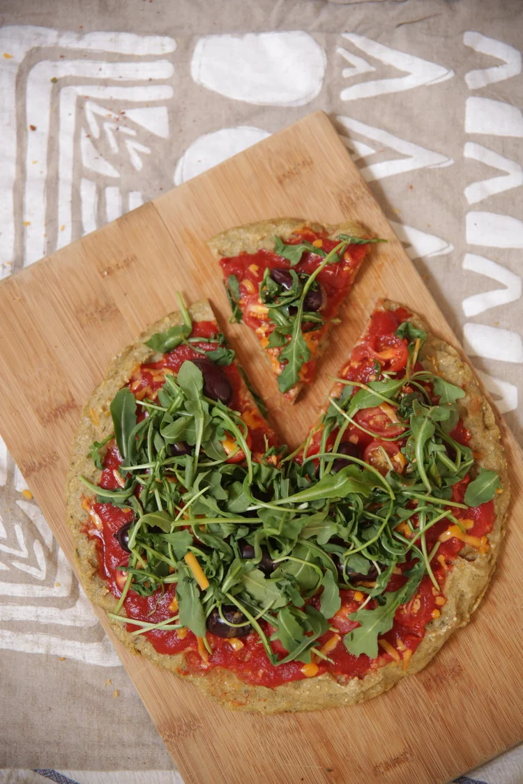 being cook: Quinoa Pizza