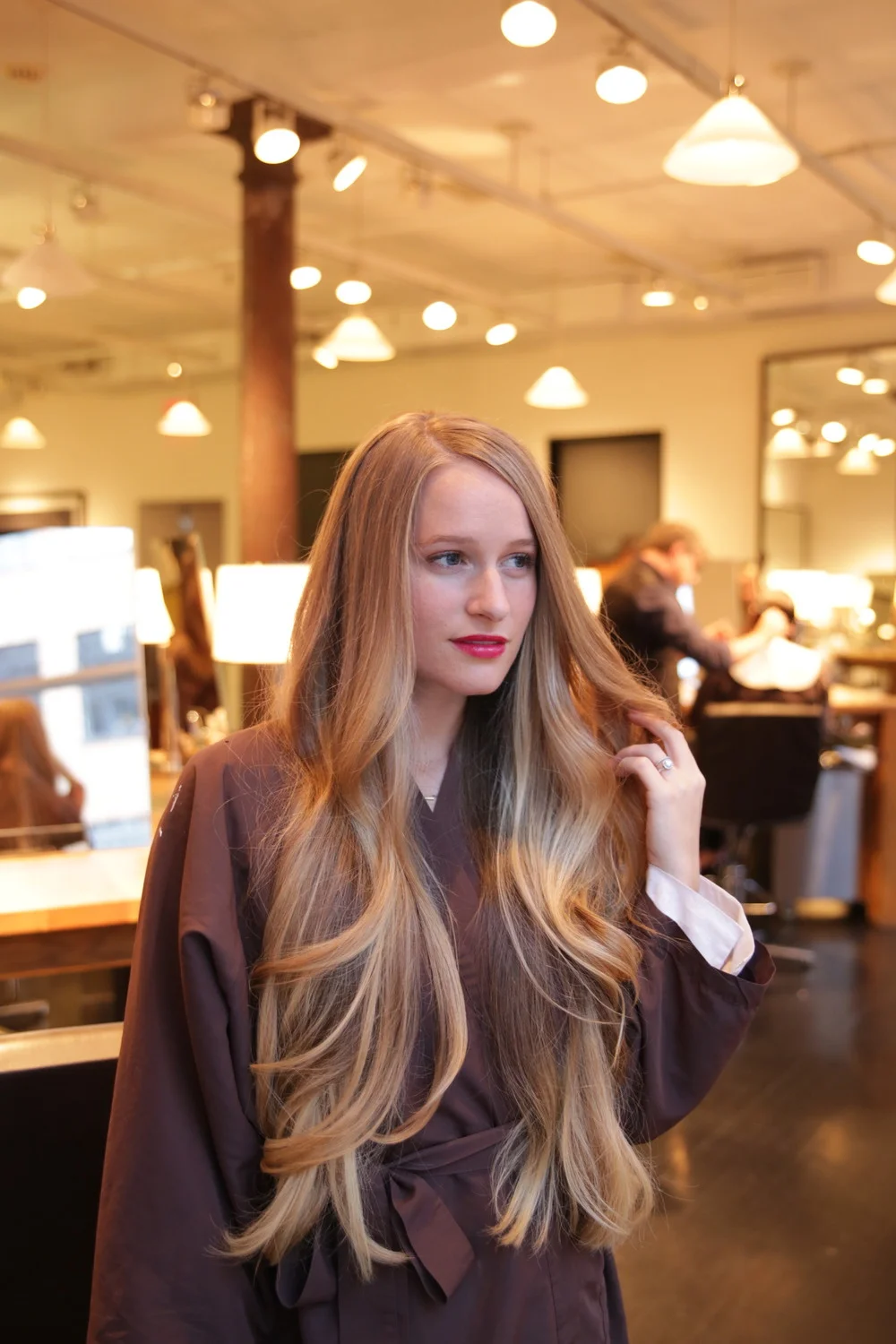 A cut & color with Frederic Fekkai.