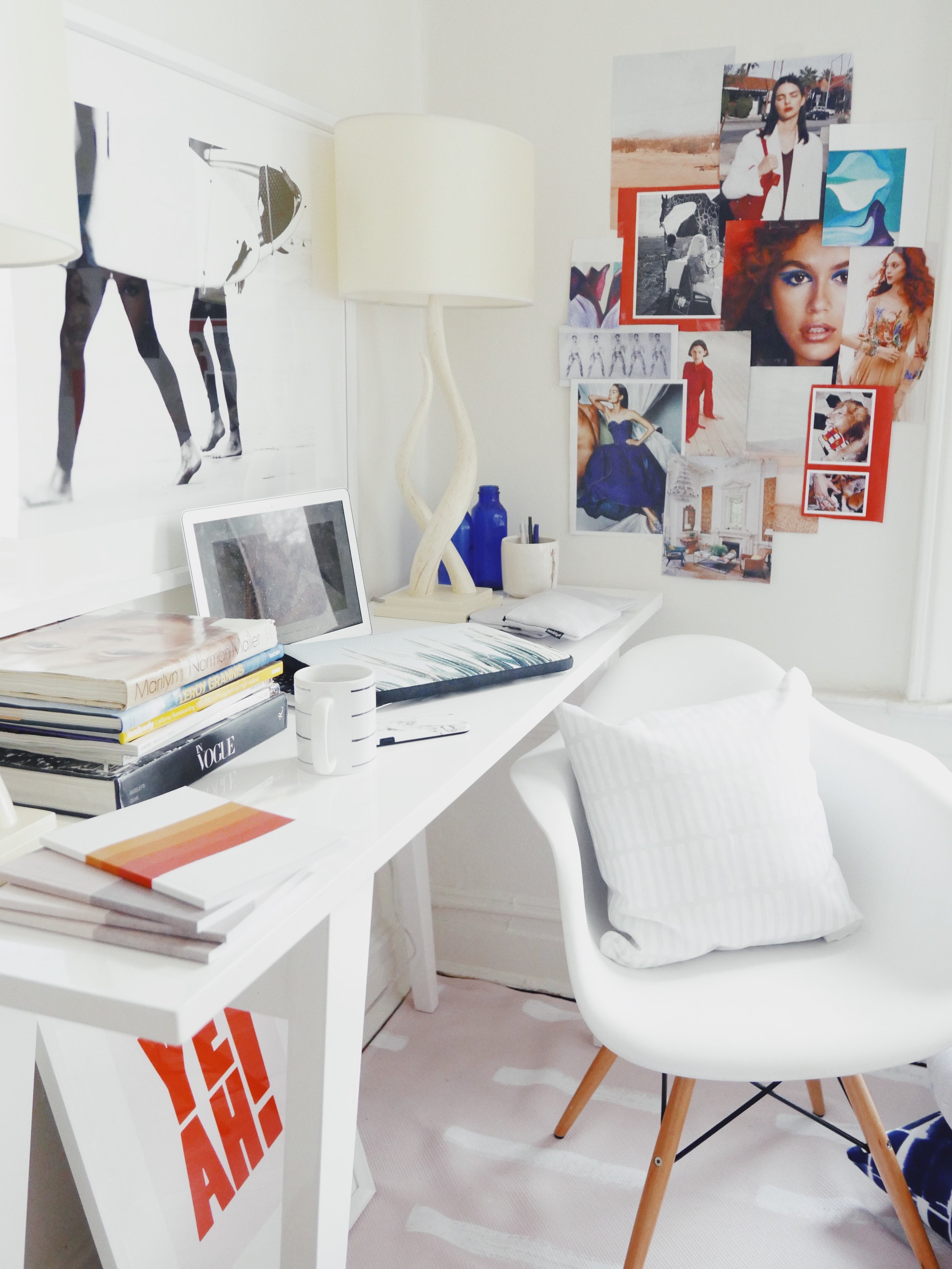 My Surf-Inspired Office Redo. 