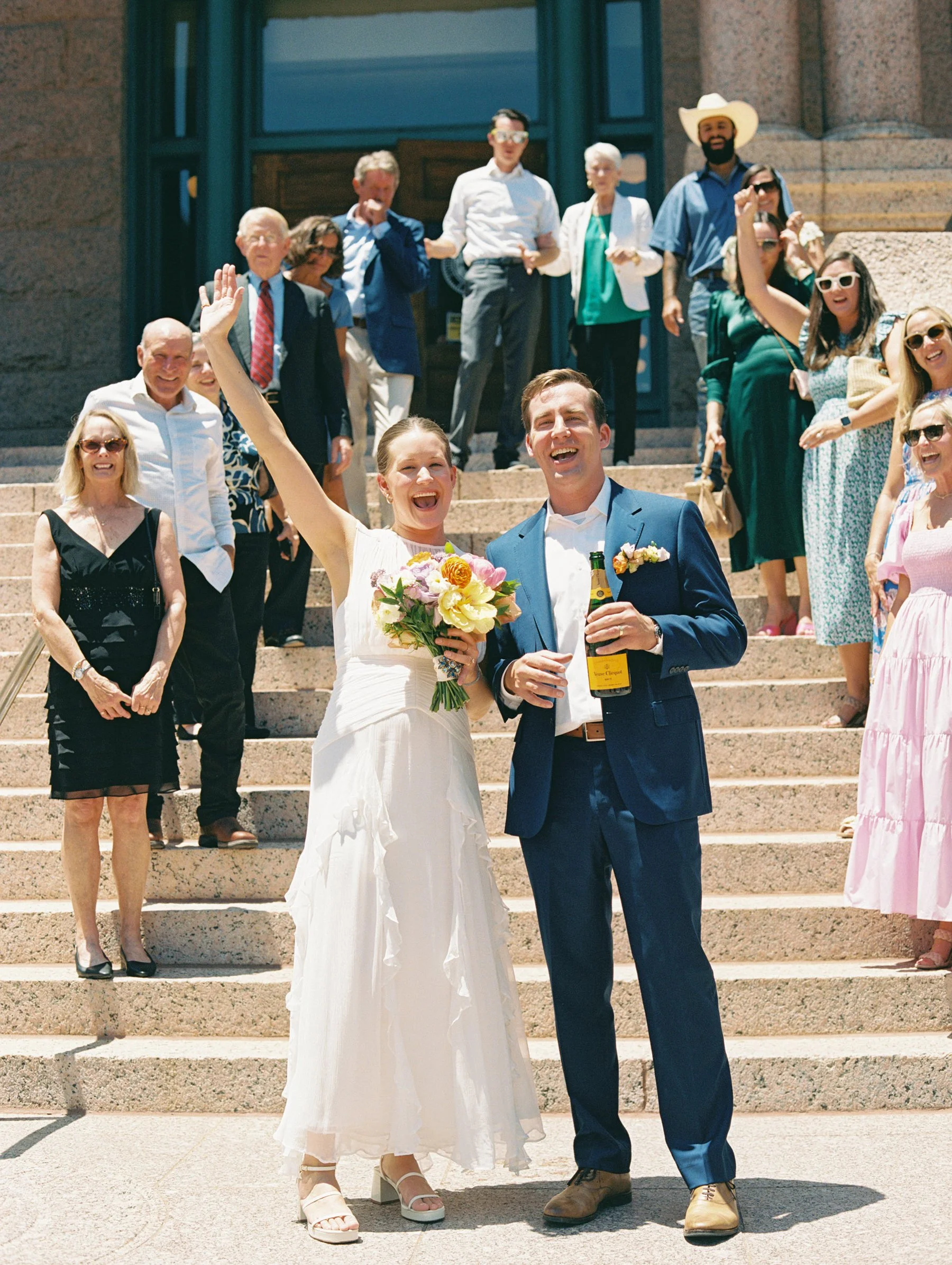 Hannah &amp; Taylor's Tarrant County Courthouse Elopement | Dallas Wedding Photography