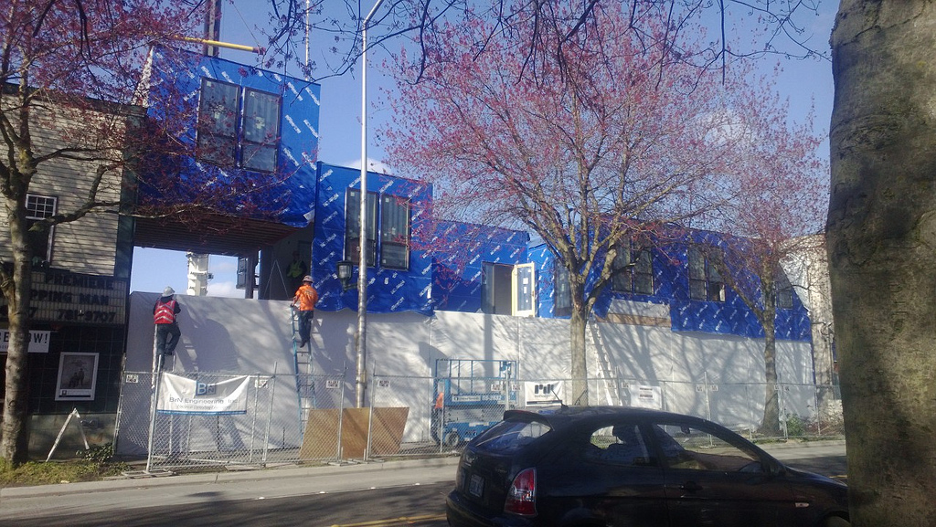 Taproot Theatre Company - The Miller Hull Partnership - Method Homes - under construction 2013
