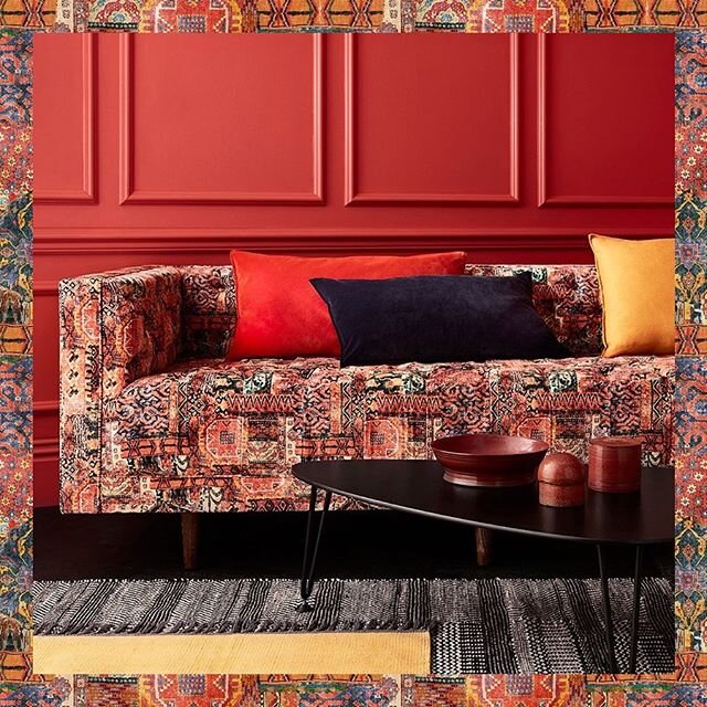 Globally Influenced / Isolation Inspiration.
-
Another beautiful design from @linwood_fabric&rsquo;s recently launched Omega Prints II collection. Inspired by intricately woven carpets from around the world, &lsquo;Fez LF2212FR/001 Paprika&rsquo; is 