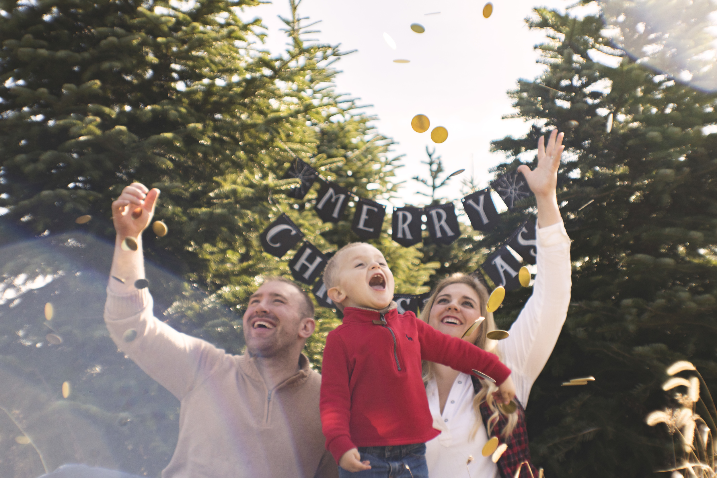 Sneak peak of the Romans Family Christmas Session!