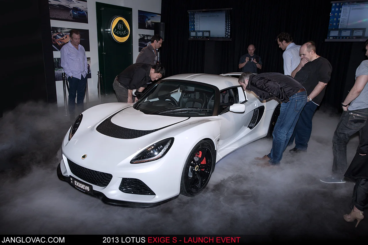 2013 Lotus Exige S launch