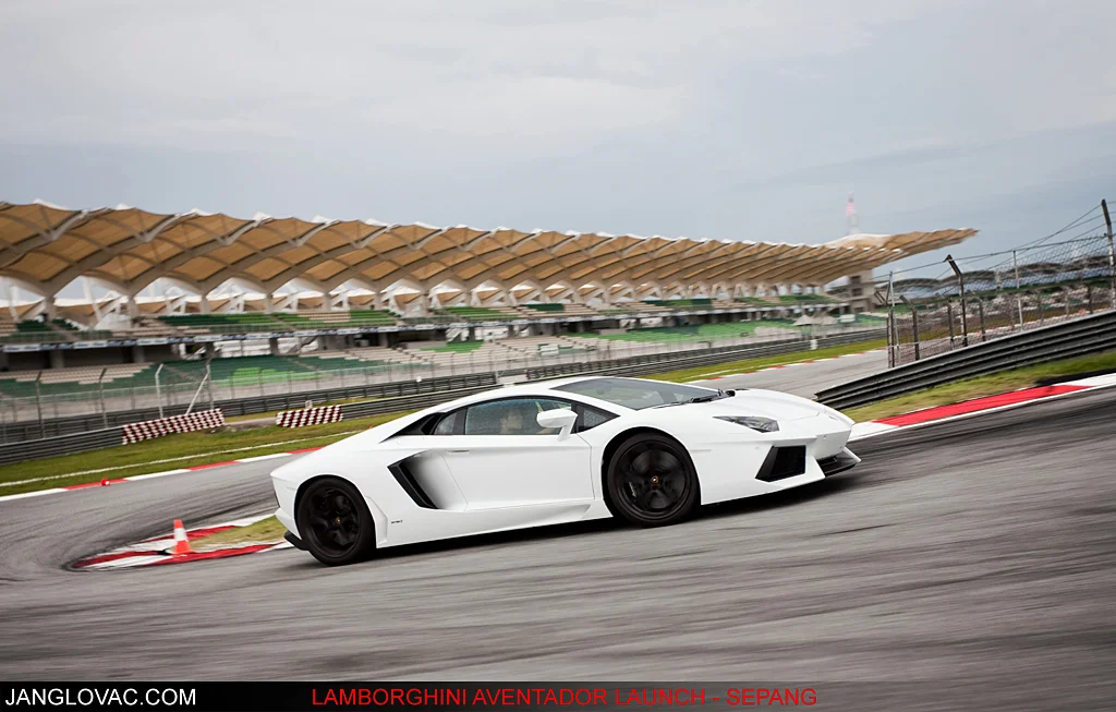 Lamborghini Aventador launch
