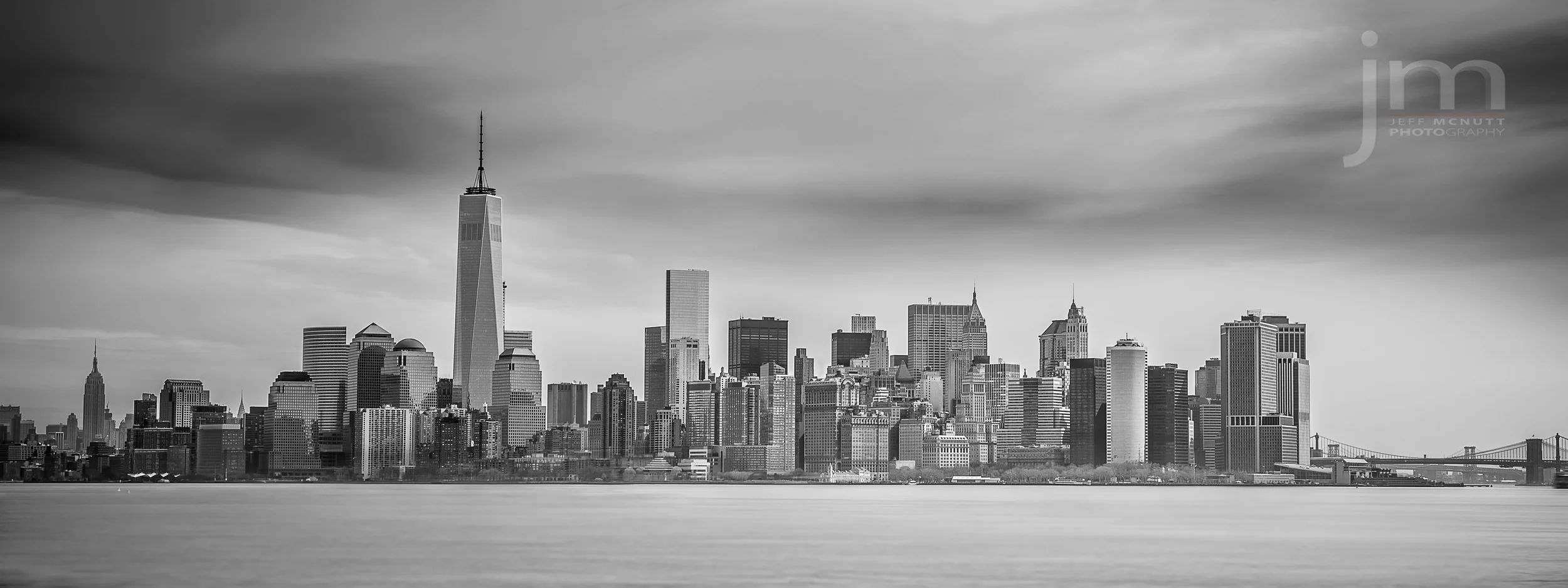 This is a shot of Manhattan taken from Ellis Island