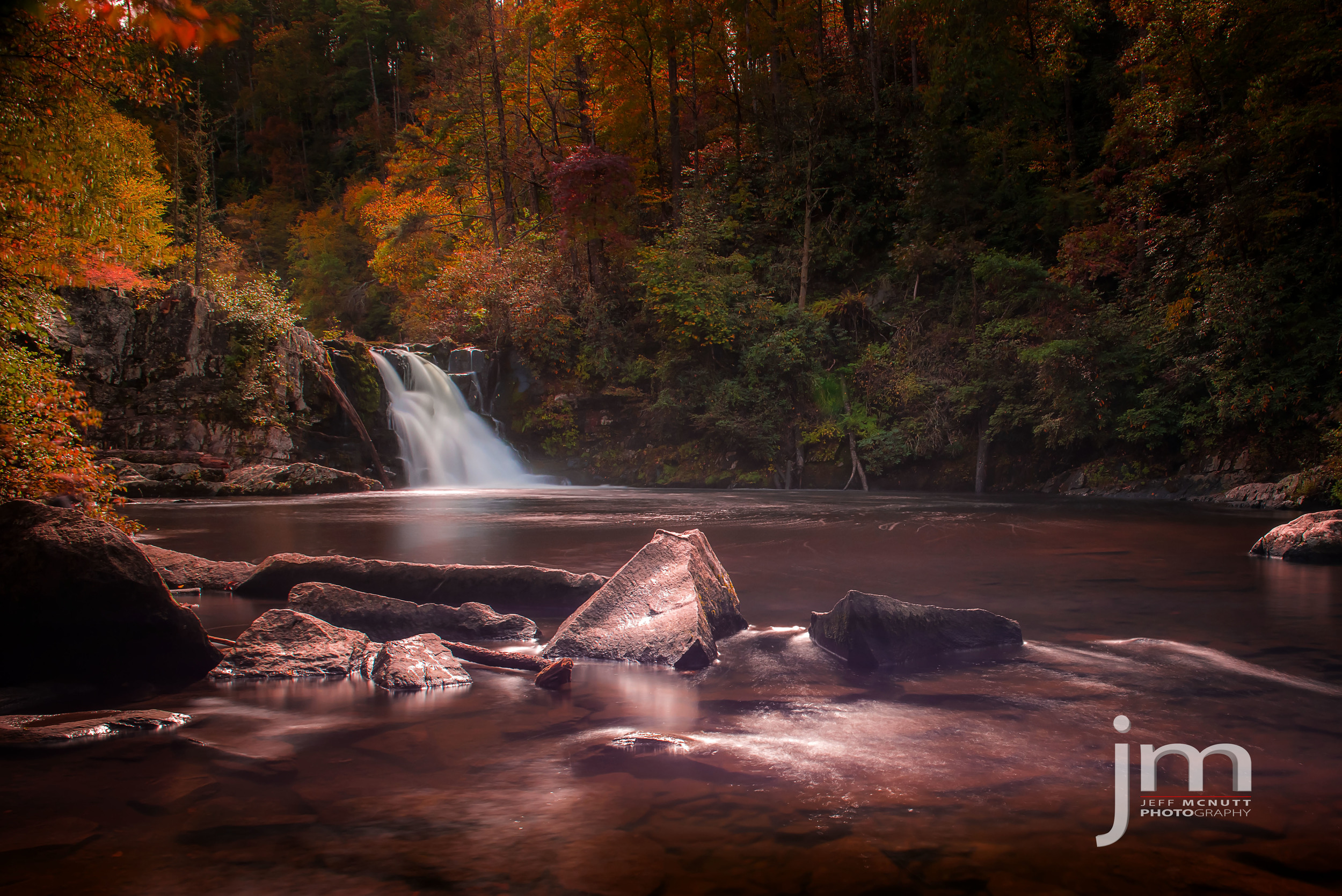 Abram's Falls, Cades Cove, Great Smoky Mountains National Park