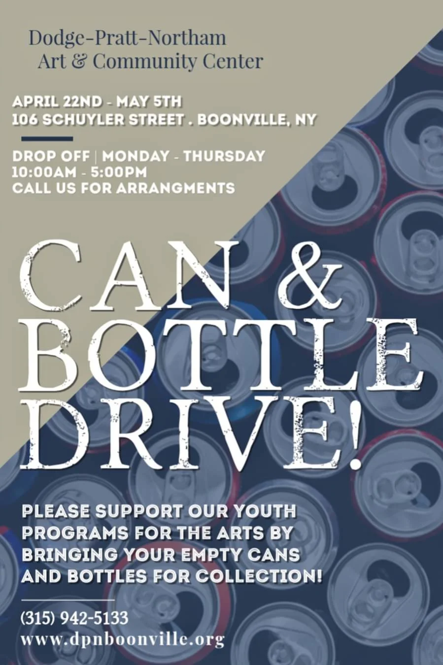 Can &amp; Bottle Drive 