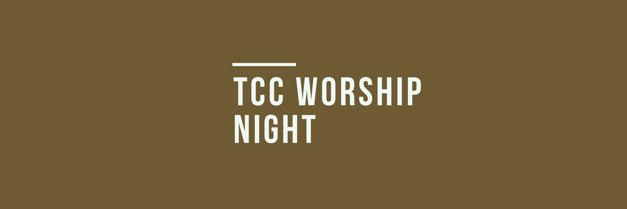 TCC Worship Night 