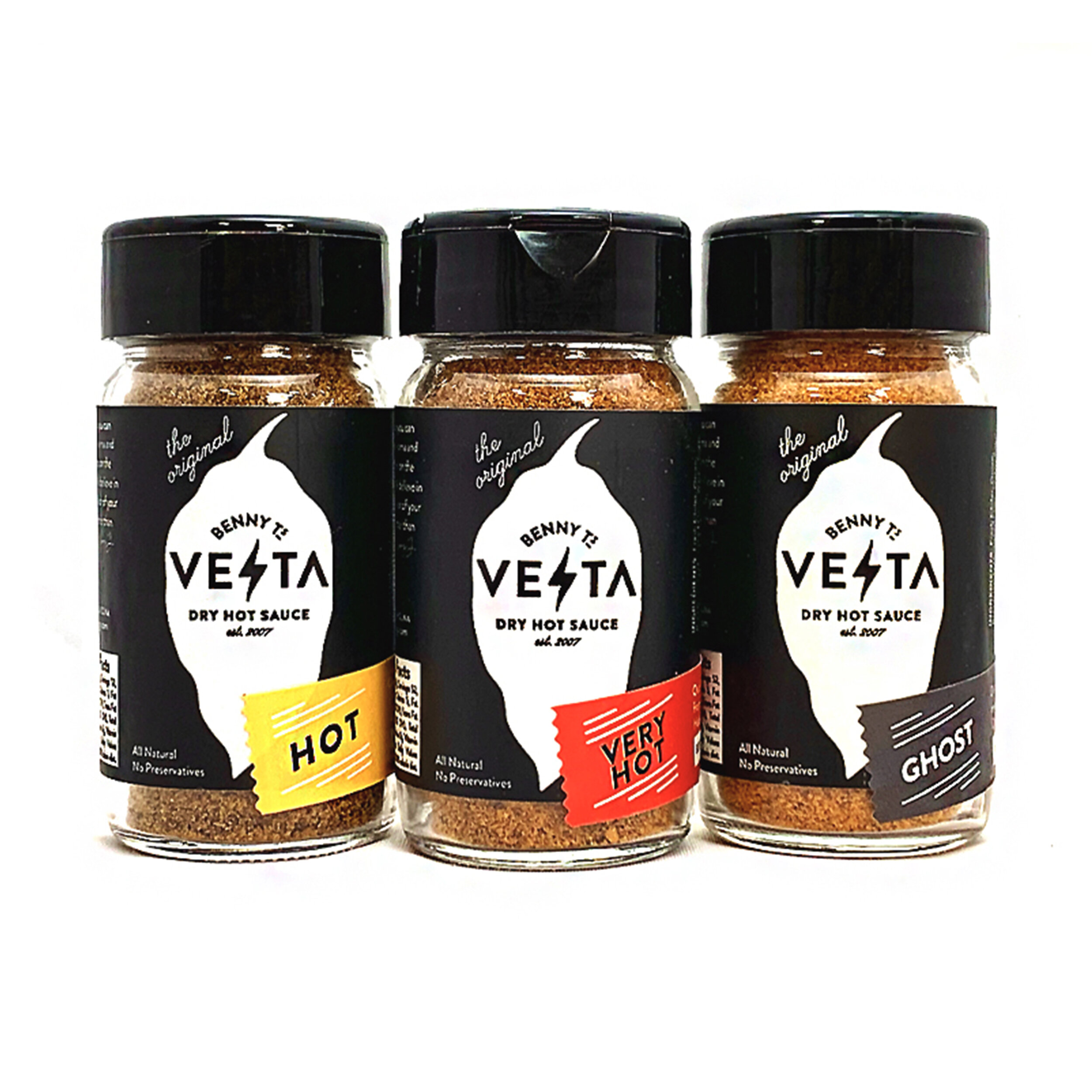 Vesta Gift Set (Hot, Very Hot, Ghost) — Benny T's Vesta