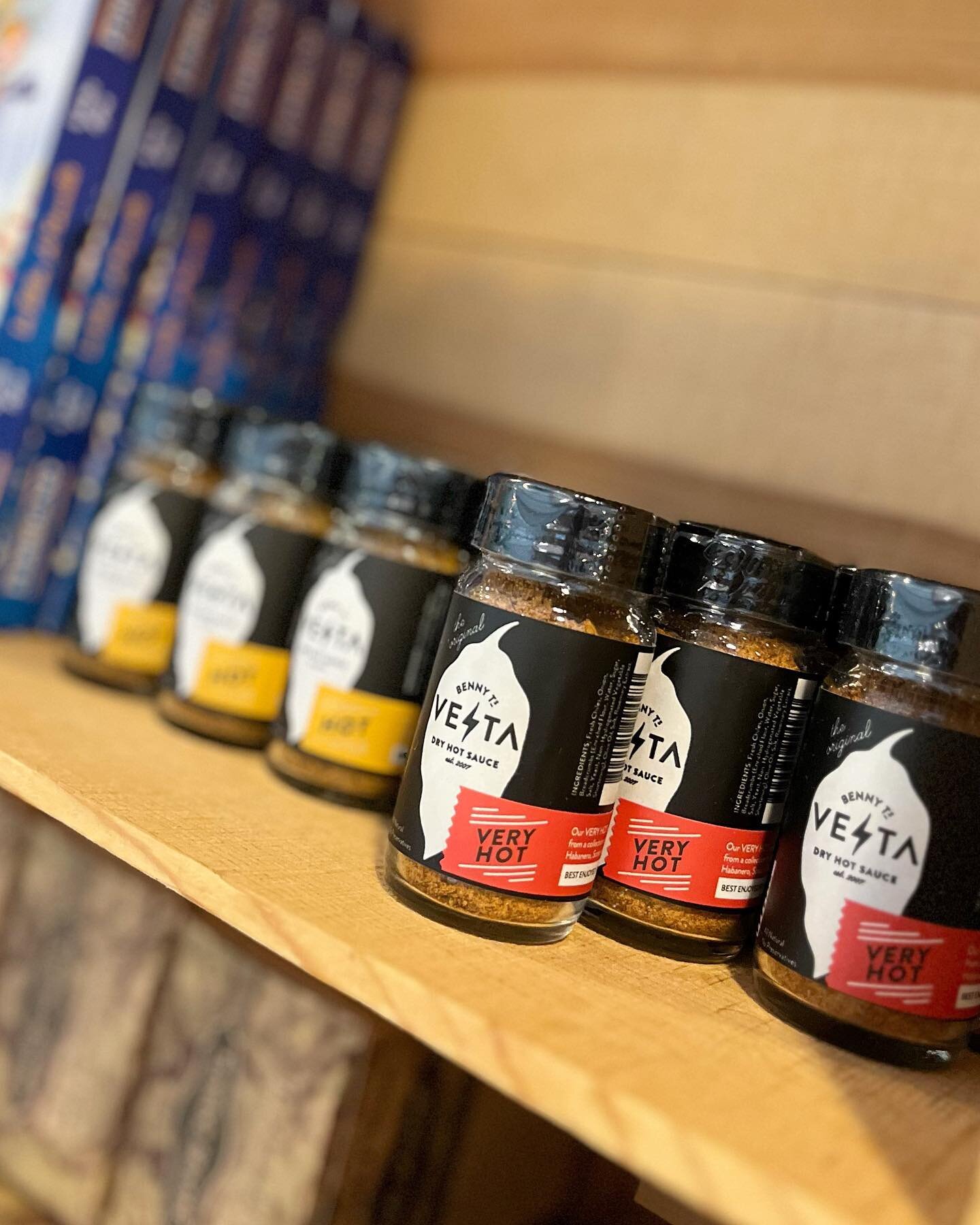 We&rsquo;re back &amp; fully stocked at @wineauthorities ❤️&zwj;🔥🍇🍷 pop into their beautiful Raleigh store and grab some Vesta with your next bottle of vino #whatdoyouvesta 
&bull;
&bull;
&bull;
#HotSauceLovers
#SpicyFood
#HotSauceAddict
#SauceLif