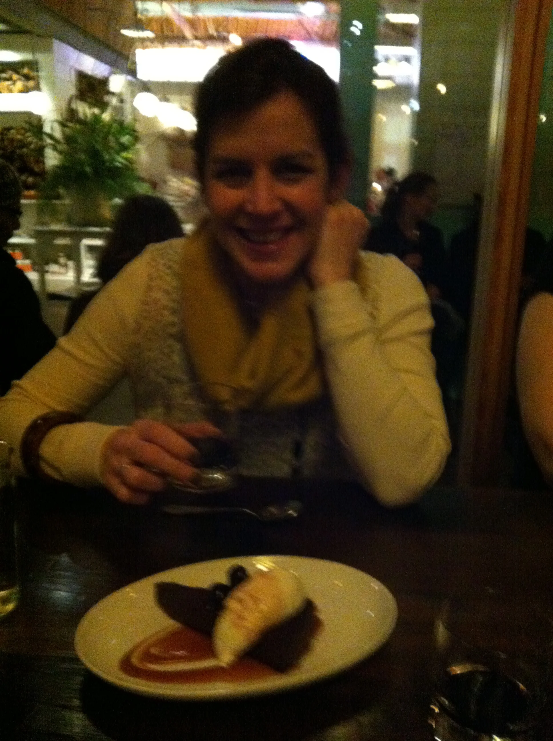 sore cheeks (from so much smilin)