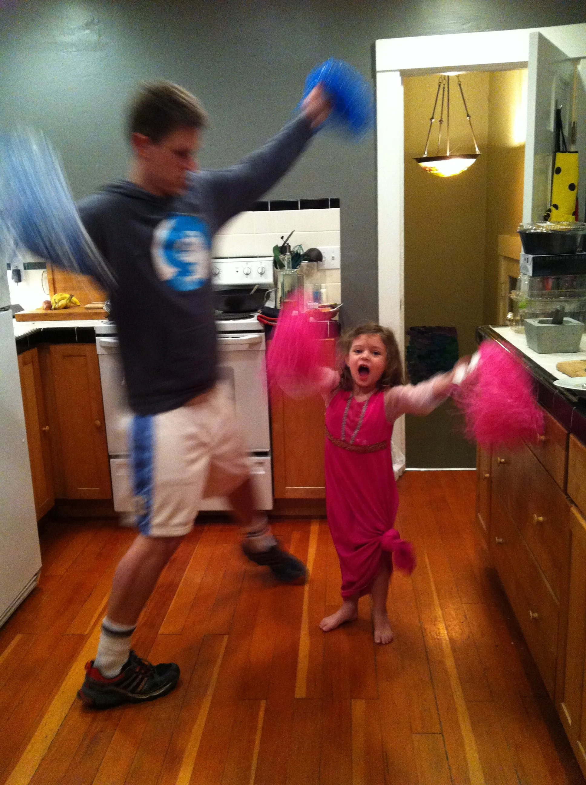 sore cheeks (from so much smilin)