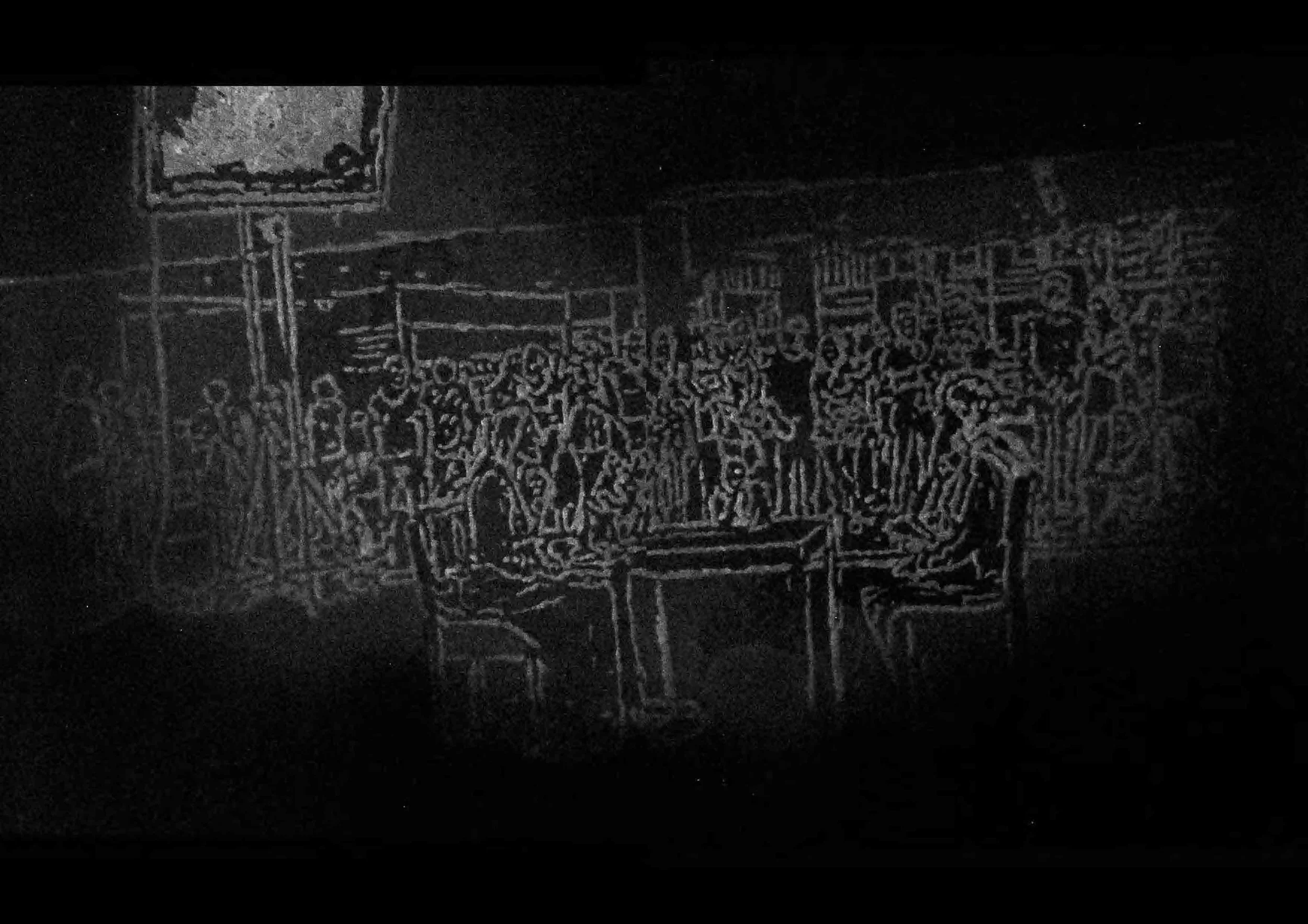 Imagen Bastarda (Marina Abramovic), 2011. Diptych. Hand made print, perspex, oil, pvc, dye glass. 148 x 223 x 7 cm / 43 x 60 x 5 cm . Imagen Bastarda (Marina Abramovic) 2011. Diptico. Grabado a mano sobre plexiglás, pintura, pvc, cristal tintado. Díptico. 148 x 223 x 7 cm / 43 x 60 x 5 cm.