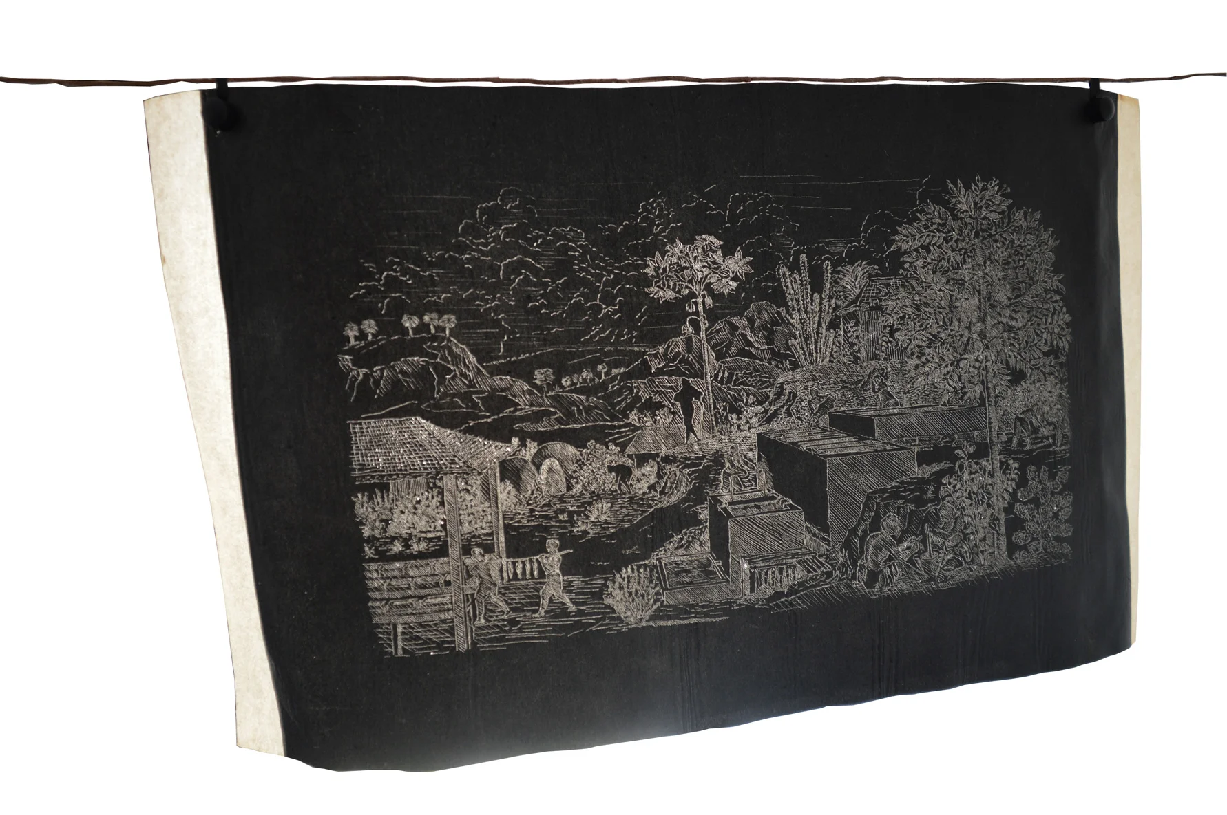 New Universal Geography. Suburd of History: from the general to the particular, 2013. Installation, books, hahnemühle photopaper, mimeograph´s cliches, mimeograph´prints, corn, tobacco, yucca, vine, audio locution. Nueva Geografía Universal. Suburbio de la Historia: de lo general a lo particular , 2013. Instalación, libros, hahnemühle fotografía, clichés de mimeógrafo, impresiones de mimeógrafo, maíz, tabaco, yuca, liana, audios locuciones.