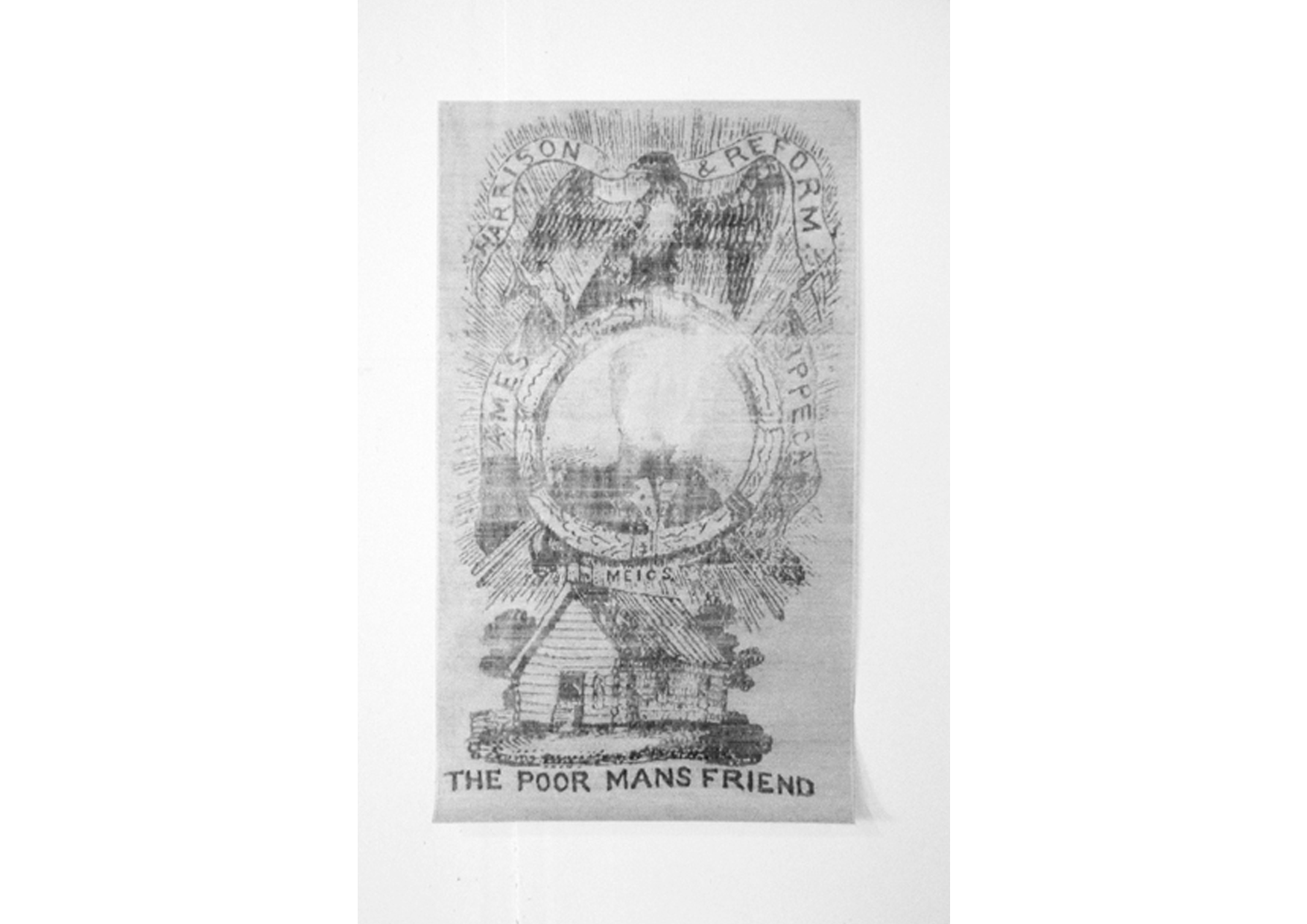The Poor Man's Friend . Mechanical pencil on newsprint, 42 x 26 inches, 2014.