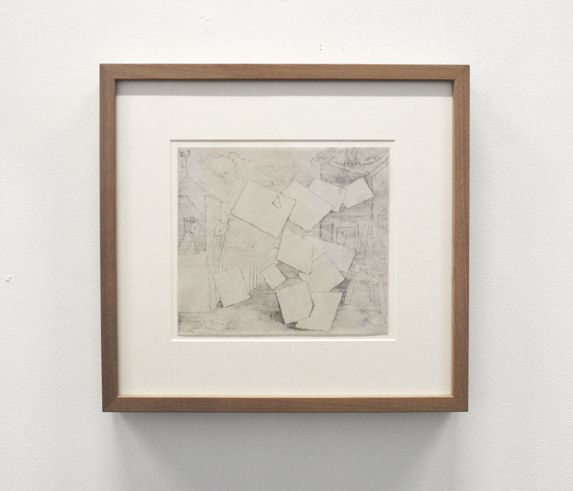 The Battle of the pictures, 2015. Propelling pencil on newspaper, 40 x 40 cm. The Battle of the pitures, 2015. Lápiz portaminas y papel prensa. 40 x 40 cm.
