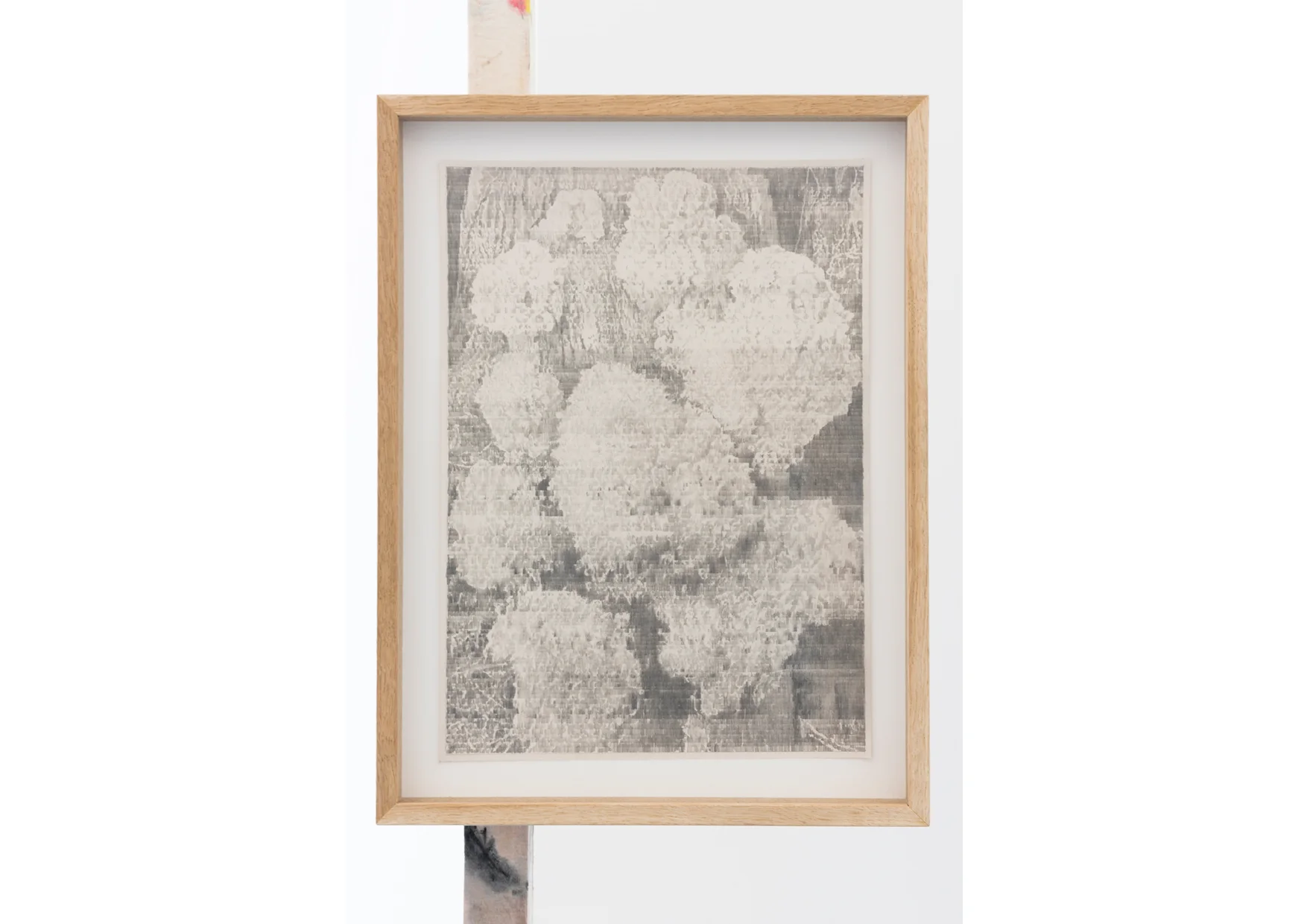 Artist-run space of the future , 2016. Grafito sobre papel prensa, grabado láser. 33,5 x 25 cm. (reverso). Artist-run space of the future , 2016. Graphite on newsprint paper, laser woodcut. 33,5 x 25 cm (front side).