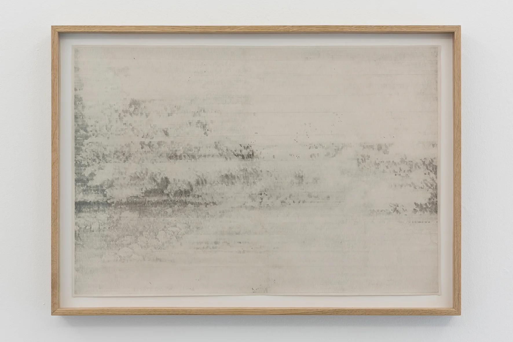 Paisaje político (Los Altrancos) , 2017. Grafito sobre papel prensa. 45 x 60 cm. Paisaje político (Los Altrancos) , 2017. Graphite on newsprint paper. 45 x 60 cm.