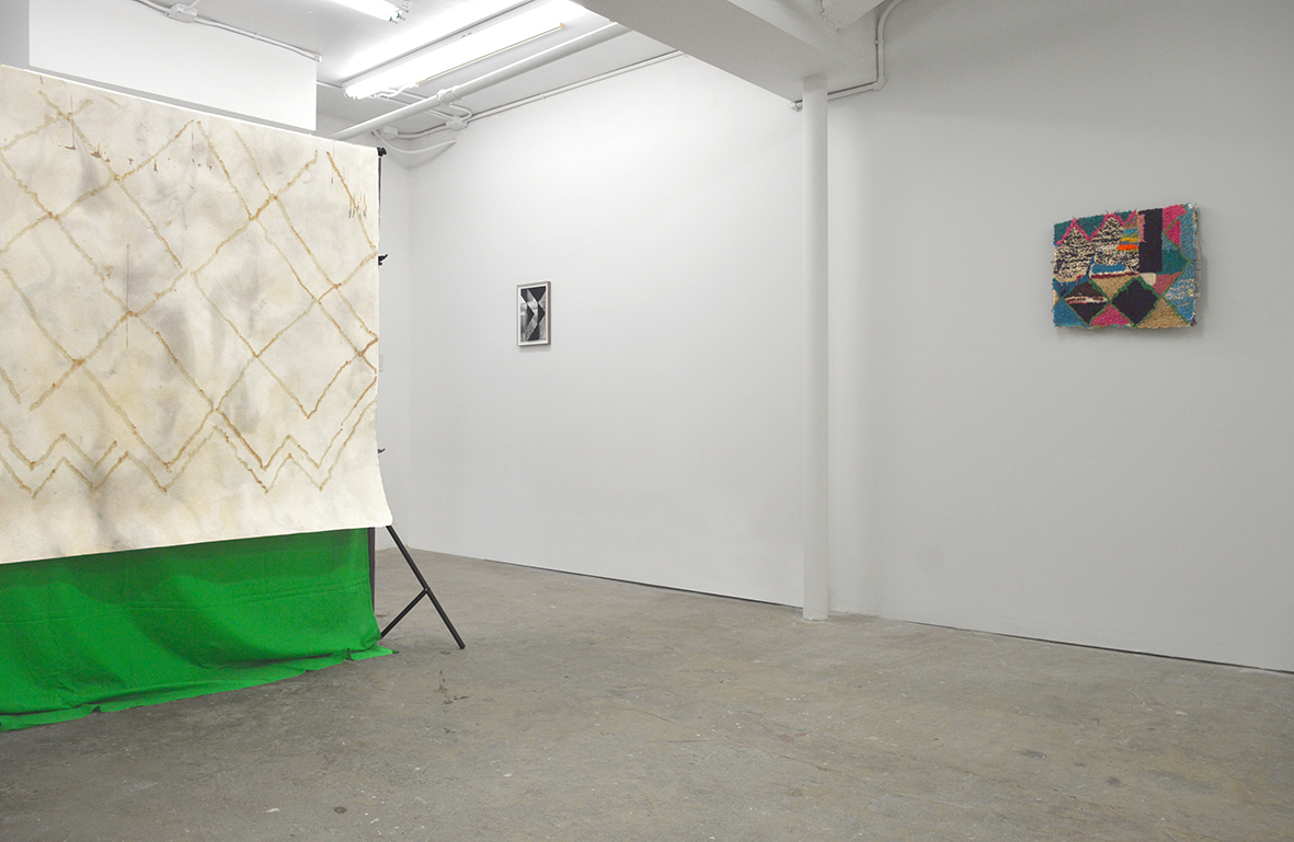 Vista de la instalación Galería Cindy Rucker, Nueva York. Installation view Cindy Rucker Gallery, New York.