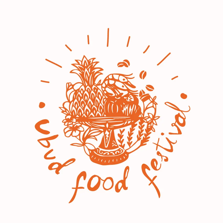 UBUD FOOD FESTIVAL Ubud food festival , logo