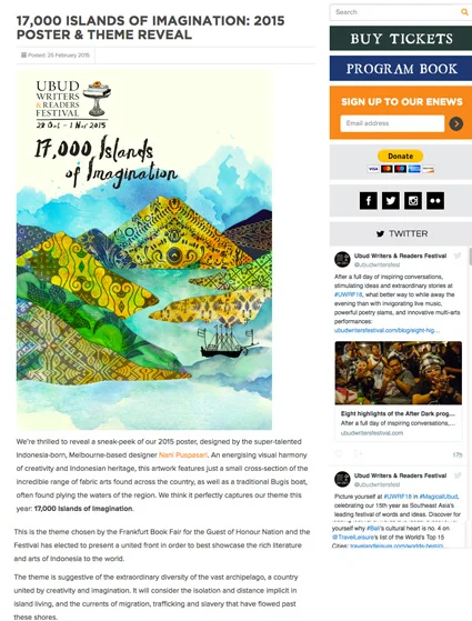 Online - Ubud Writers Festival
