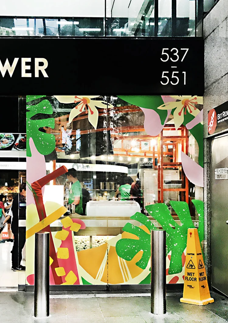 CHAPAYOM mural graphic, illustration