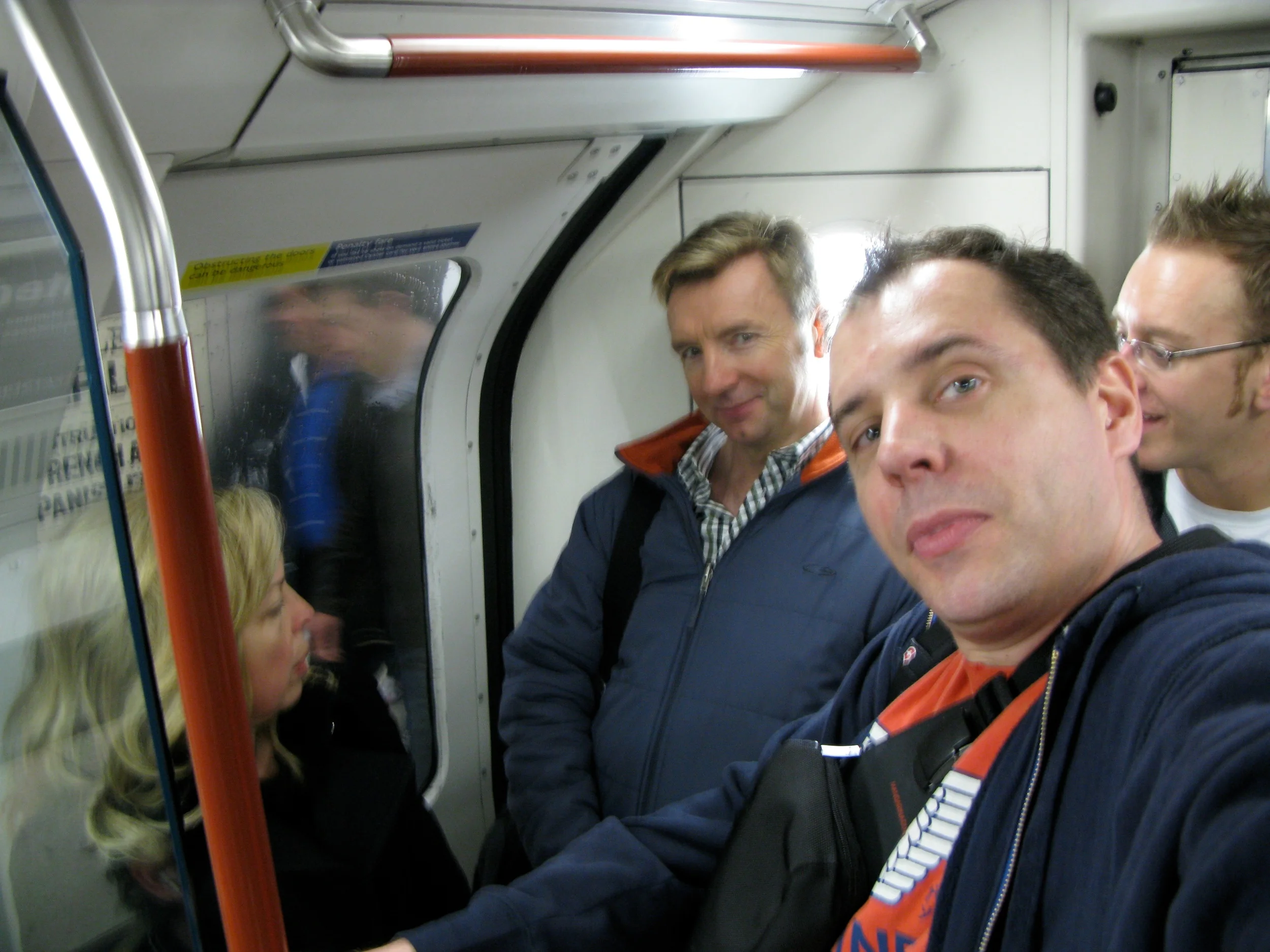 Me doing a shameless selfie with Chris & Jayne. Never done one before or since, so just let me off this one time please!
