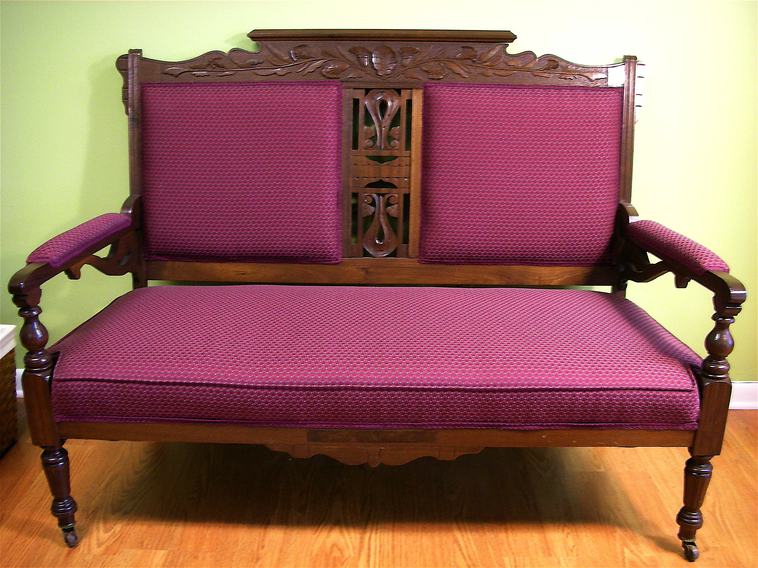 Eastlake Settee ca.1870