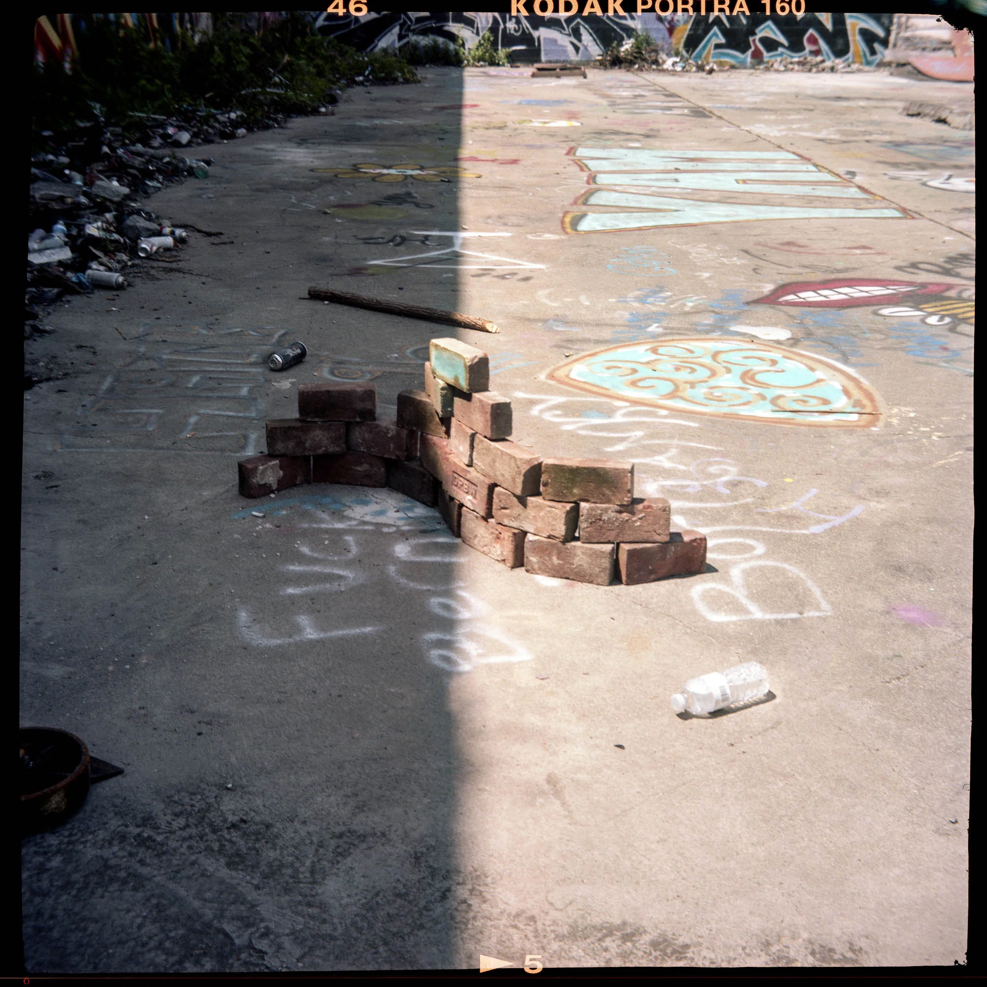 Lucus Landers | Landers B66 brass Camera | Handmade Camera | Portra 160 | Abandoned Building in Beacon | Lucas Landers
