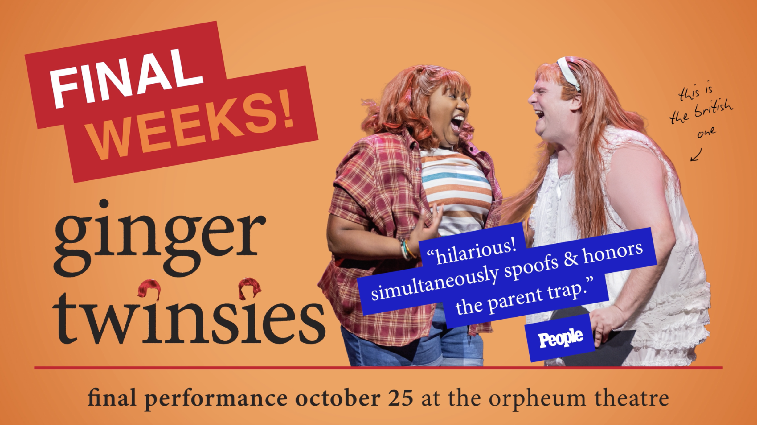 Ginger Twinsies Final Weeks Campaign