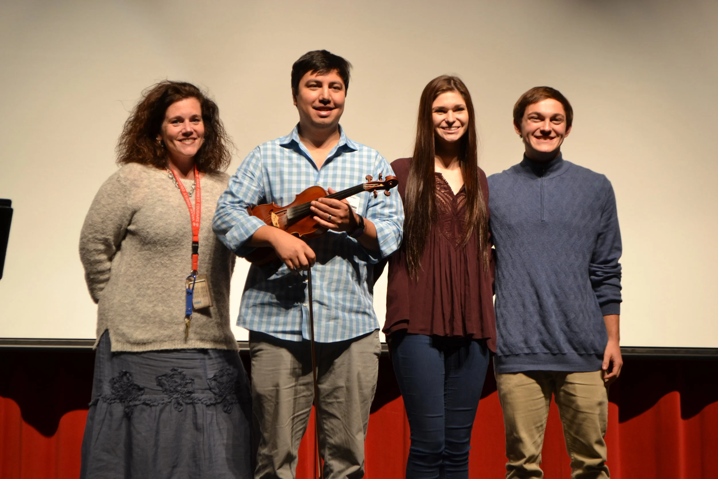 After David's speech, Jack and Caroline had their school counselor come and talk about mental illness, and the services offered in the school. They wanted to make sure that if David's talk affected anyone, they were given the opportunity to be able to speak with the school counselor. 