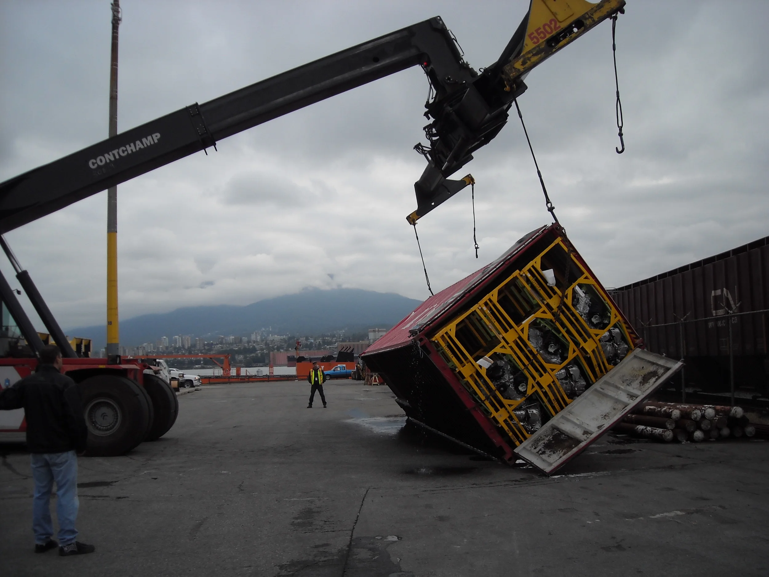 Dropped Container