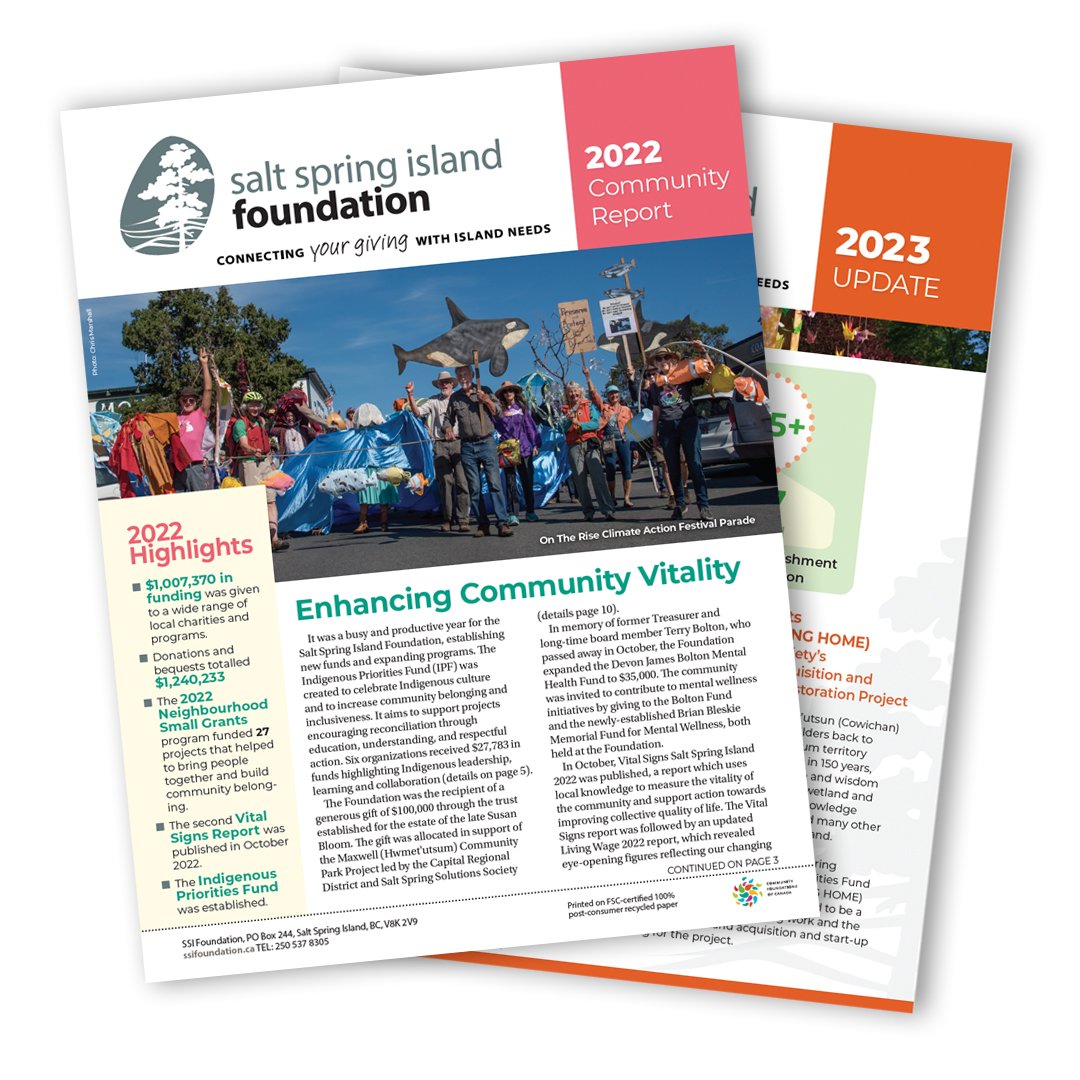 Salt Spring Island Foundation Annual Reports