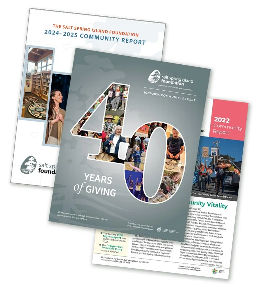 Salt Spring Island Foundation Annual Reports