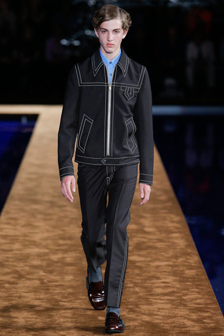 Marin at Prada Menswear Spring 2015 | Style.com
