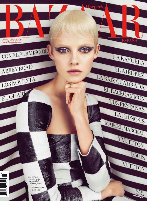 Harper's Bazaar Espana February 2013 Cover | Models.com