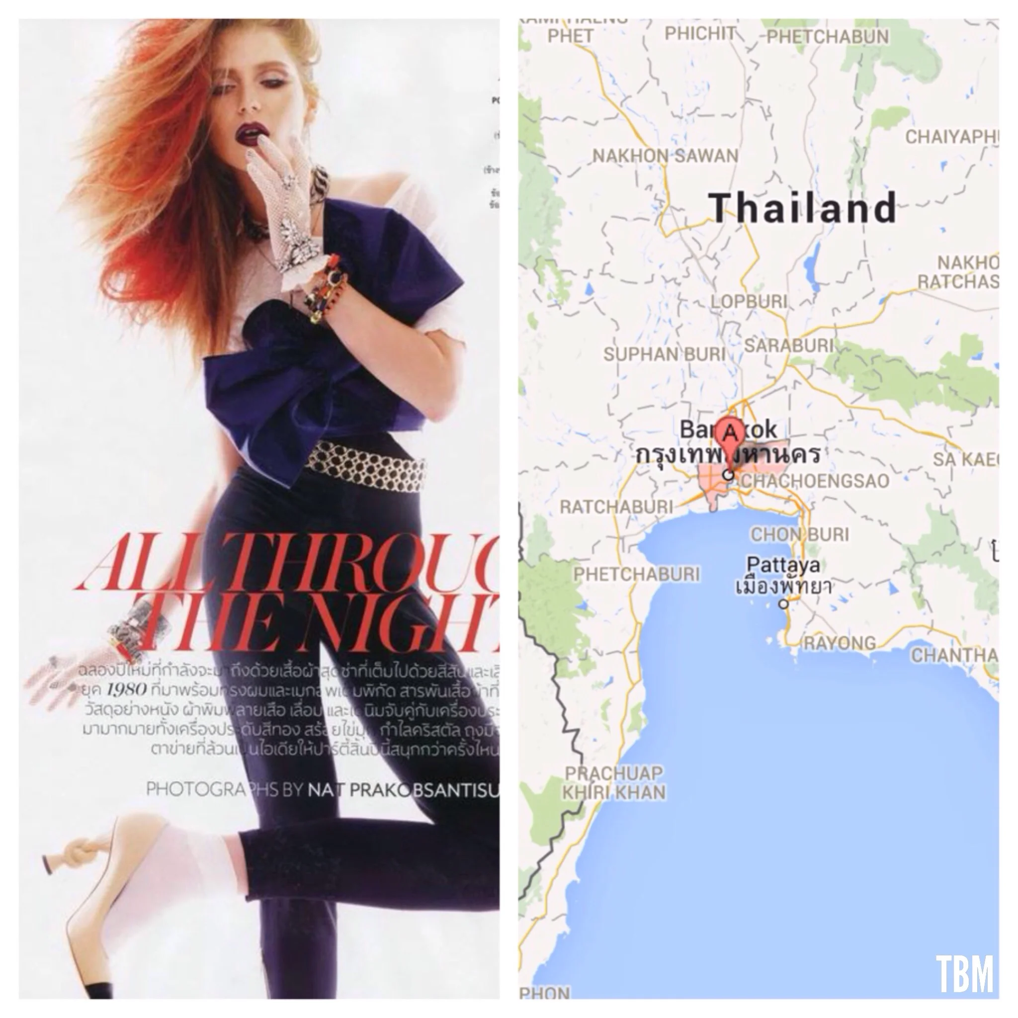 Vogue Thailand by Nat Prakobsantisuk | Bangkok, Thailand via Google Maps 