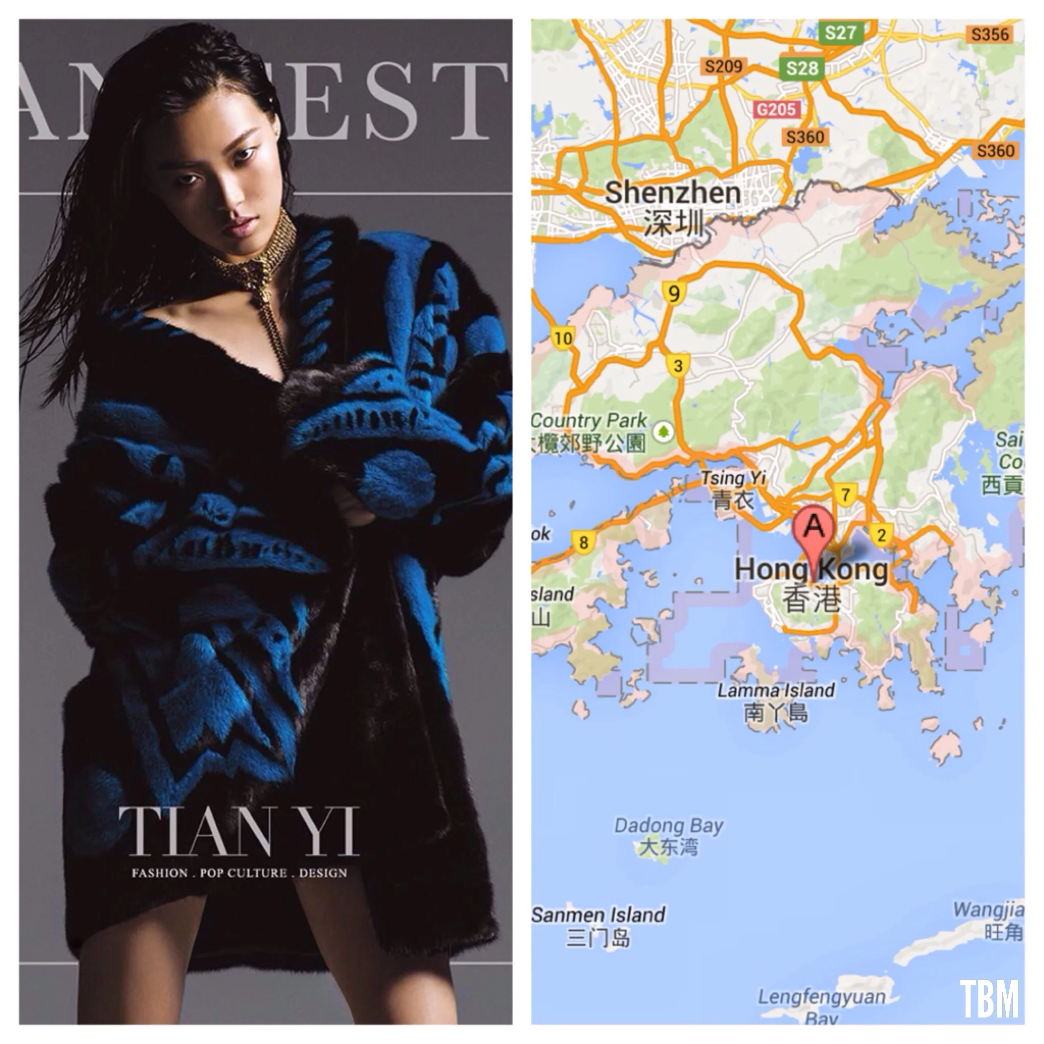Manifesto HK by Liang Zai | Hong Kong via Google Maps 