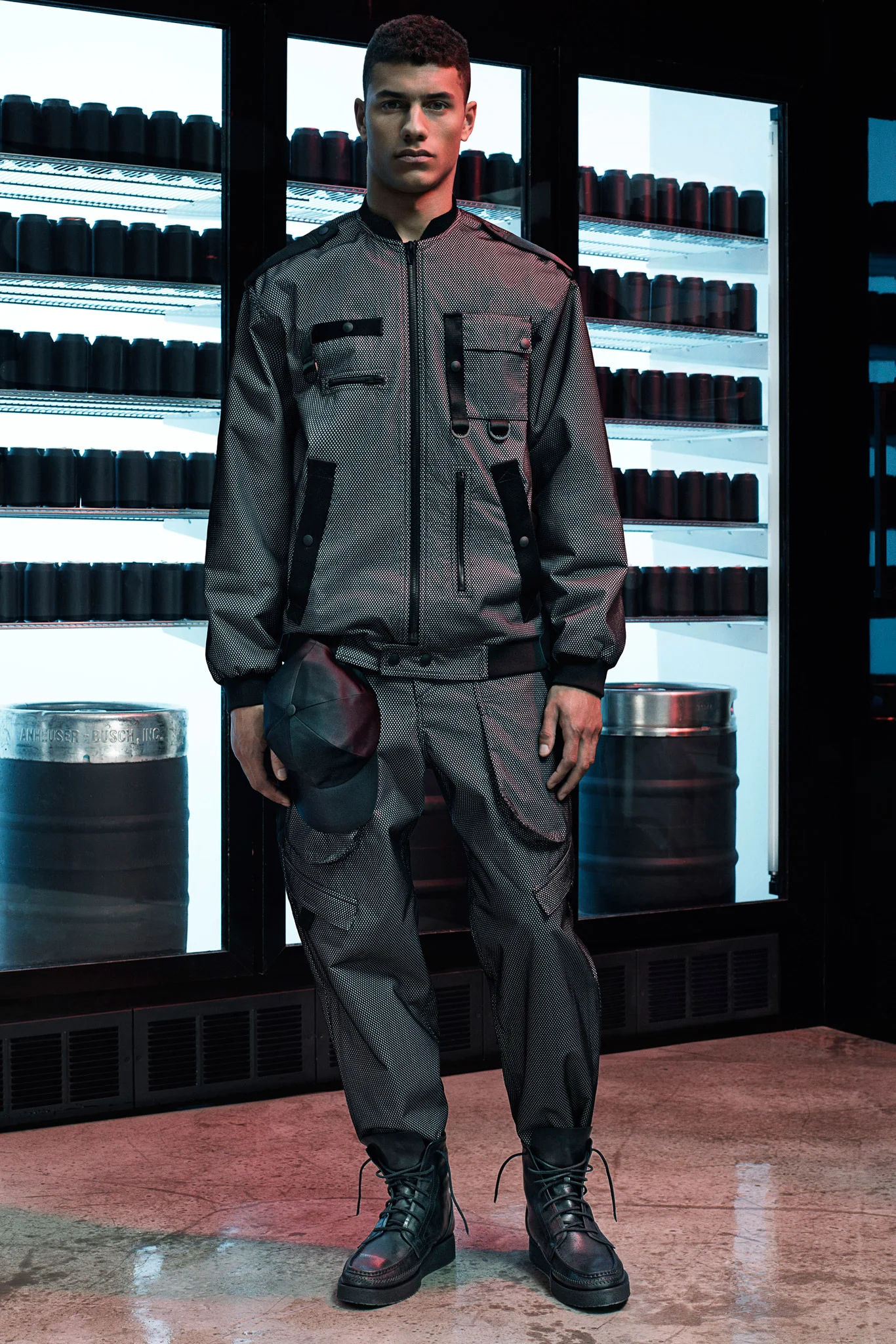 Alexander Wang's Spring 2015 Menswear collection was shown in Paris, whereas his women's collections are a highlight of New York Fashion Week | Style.com