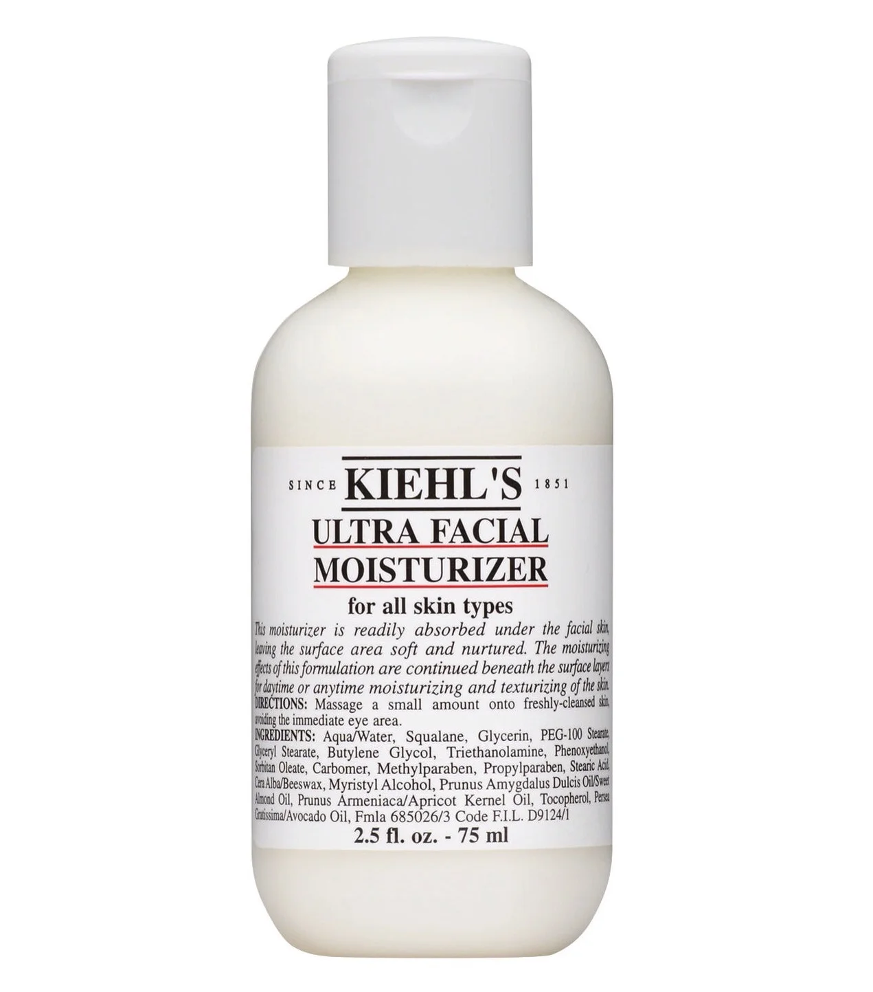 Kiehls Ultra Facial Moisturizer, $22 for 75ml | Kiehls