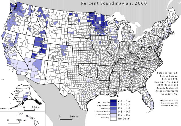 Scandinavian descendants in the United States | The Atlantic