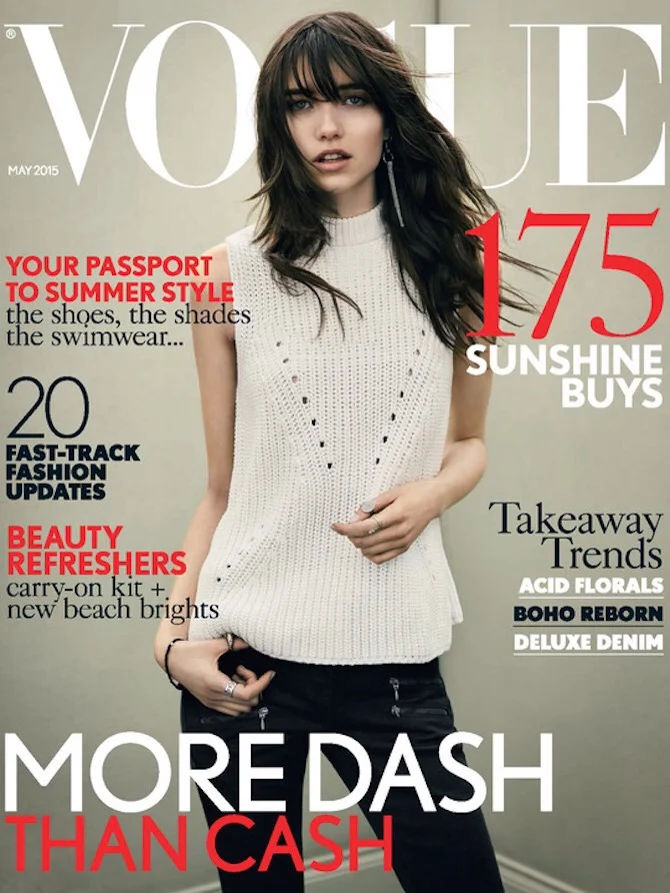 Grace Hartzel for Vogue UK by Rory Payne | Source
