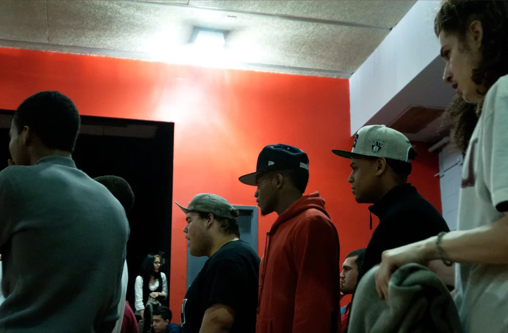 getting ready to battle. Brooklyn, New York.