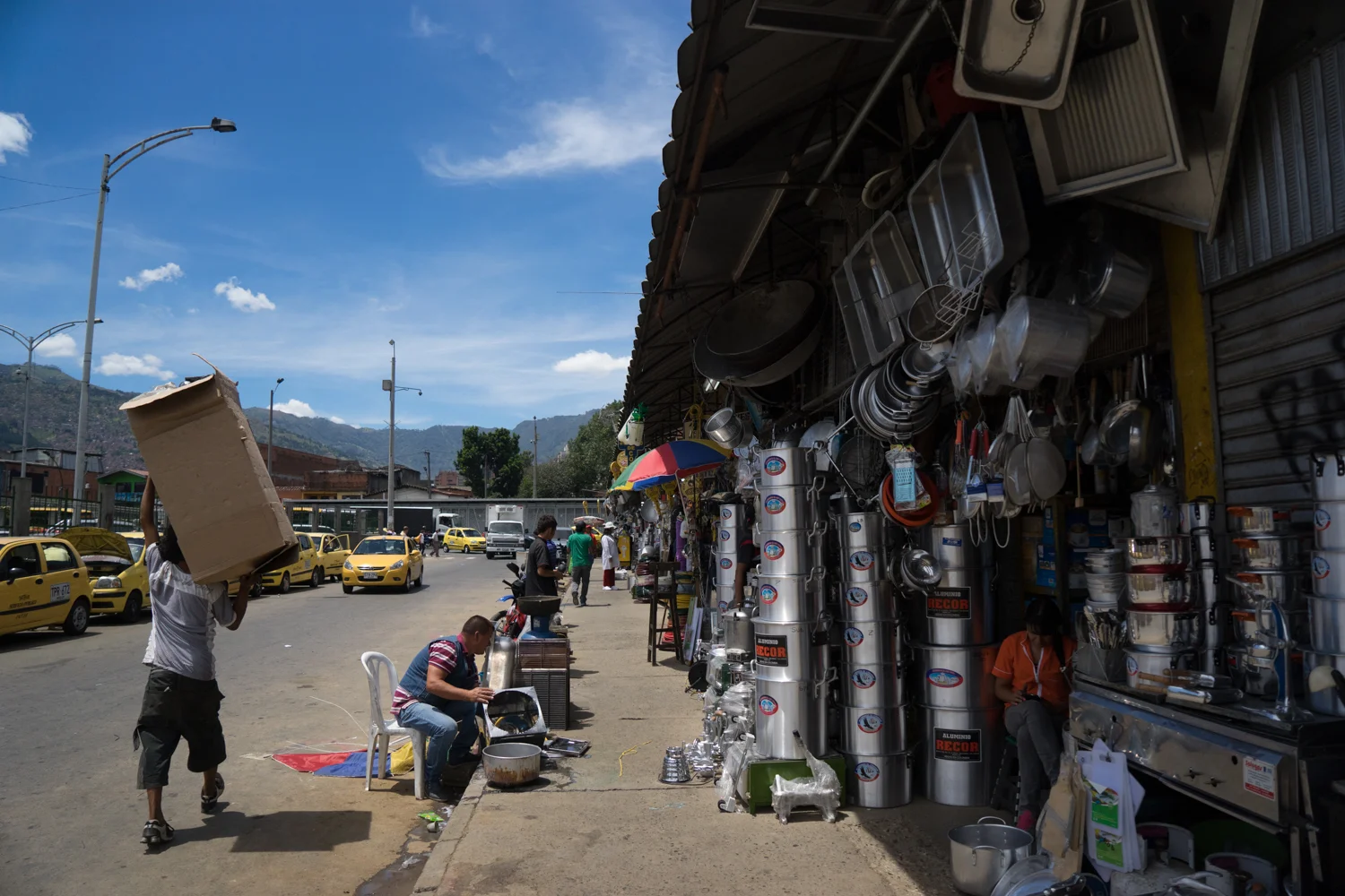 Medellin growing economy for Bloomberg media.